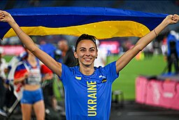 Women's High Jump Yaroslava MAHUCHIKH